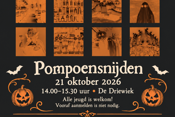 Halloween bij de driewiek op 21 en 31 Oktober!